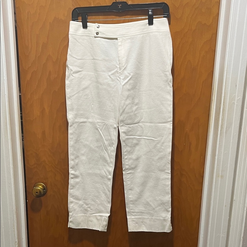 Ralph Lauren Women's Cream Trousers